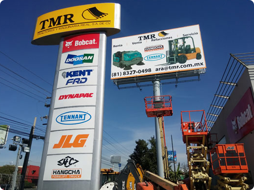 TMR distribuidor JLG en México
