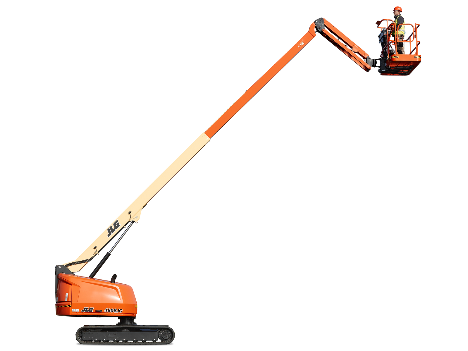 ELEVADOR JLG DE PLUMA TELESCOPICA RENTA