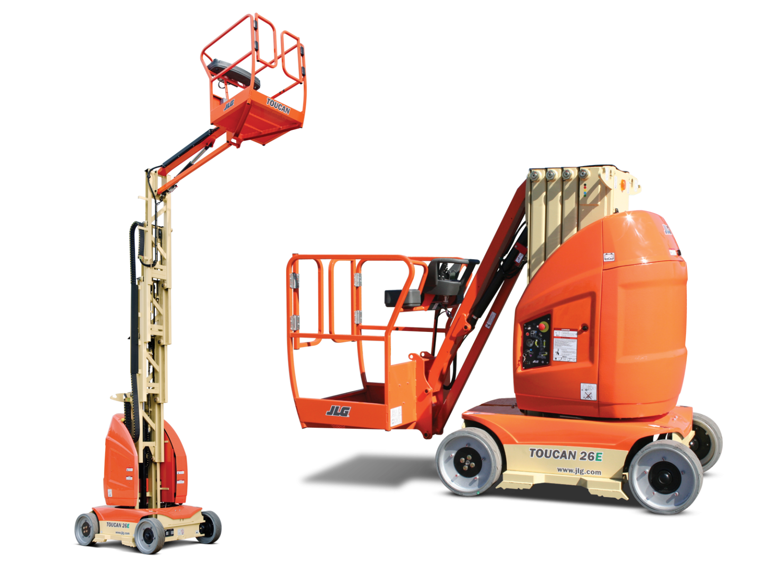 Elevador de pluma y mástil Toucan JLG 20E JLG Mexico